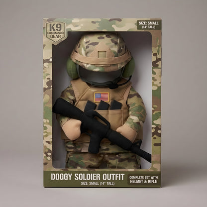 Doggy Soldier Outfit